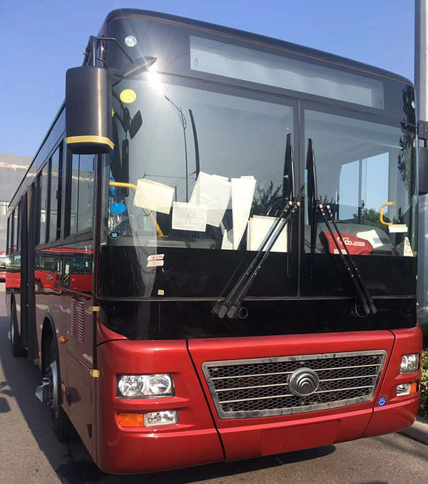 宇通客车于2019年8月份出口ZK6100NGA9客车到南美委内瑞拉