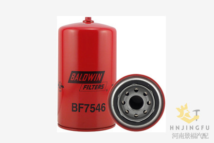 弗列加FF5253正品Baldwin宝德威BF7546燃油柴油过滤器滤清器滤芯