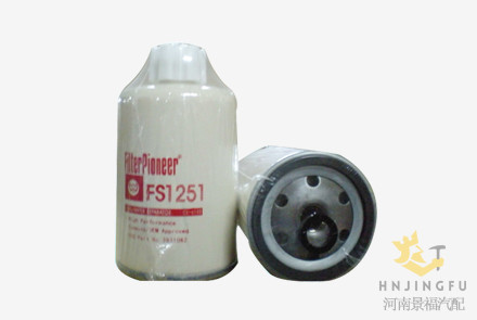 华盛CX-6185/935696柴油燃油滤清器滤芯过滤篮球用于压路机配件