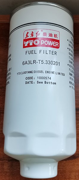 YTO 6A3LR-T5.330201燃油柴油滤清器滤芯过滤器用于一拖拖拉机机械配件