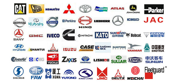 isuzu,庆铃，五十铃，iveco,依维柯，长城，greatwall,foton,福田，东风解放卡车，金龙，宇通客车，现代，卡特，卡特彼勒,cat,沃尔沃，小松挖掘机等工程机械配件