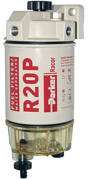 派克Racor 230R系列总成油水分离器R20T R20S R20P宝德威BF46022-O用于船舶游艇船外机