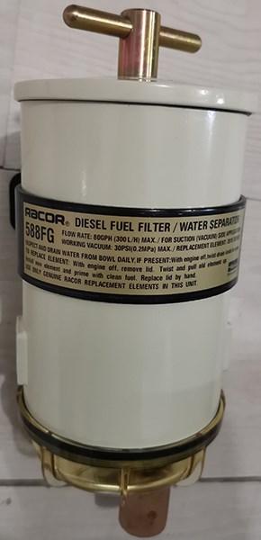 30微米Parker Racor派克涡轮系列588FG燃油柴油滤清器滤芯油水分离器