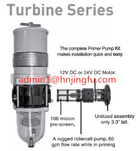 不得不知之派克Racor第二代涡轮系列油水分离器1000FH及双联1000FH等新升级